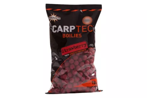 Бойли Dynamite Baits Carp-Tec Strawberry ⌀20мм 1кг