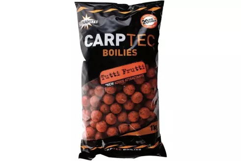 Бойли Dynamite Baits Carp-Tec Tutti Frutti ⌀20мм 1кг