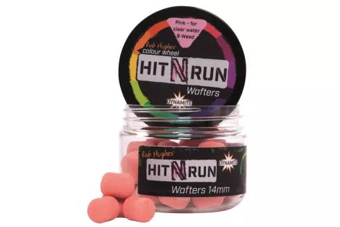 Бойли Dynamite Baits Hit N' Run ⌀14мм Wafter Pastel Pink