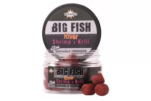 Бойли Dynamite Baits Big Fish River Durable Hookers Shrimp & Krill ⌀12мм