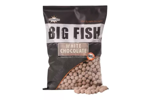 Бойли Dynamite Baits Big Fish White Chocolate ⌀15мм 1.8кг
