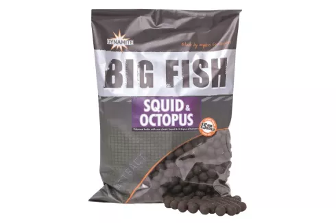 Бойлы Dynamite Baits Big Fish Squid & Octopus ⌀15мм 1.8кг