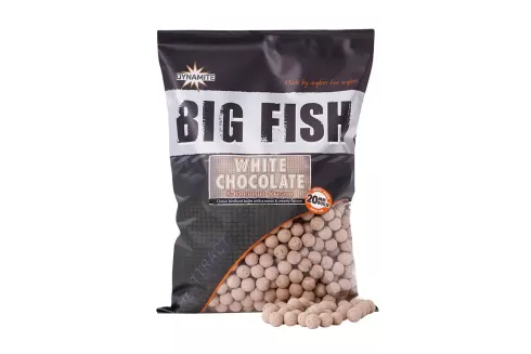 Бойли Dynamite Baits Big Fish White Chocolate ⌀20мм 1.8кг