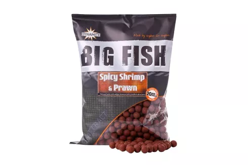 Бойли Dynamite Baits Big Fish Spicy Shrimp & Prawn ⌀20мм 1.8кг