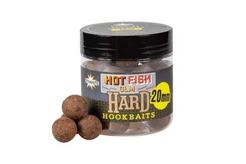 Бойлы насадочные Dynamite Baits Hard Hook Baits - Hot Fish & GLM ⌀20мм