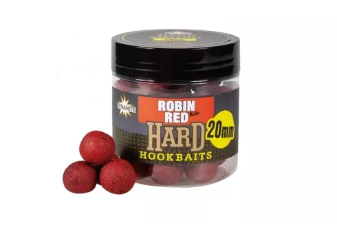 Бойлы насадочные Dynamite Baits Hard Hook Baits - Robin Red ⌀20мм