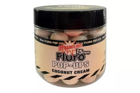 Бойлы Dynamite Baits Coconut Cream Fluro`s ⌀15мм
