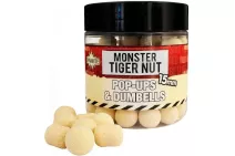 Бойли Dynamite Baits White Fluro Pop Ups & Dumbells - Monster Tigernut ⌀15мм