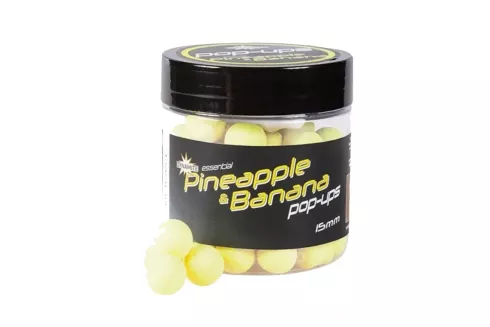 Бойлы Dynamite Baits Fluro Pop-Up - Pineapple & Banana ⌀15мм