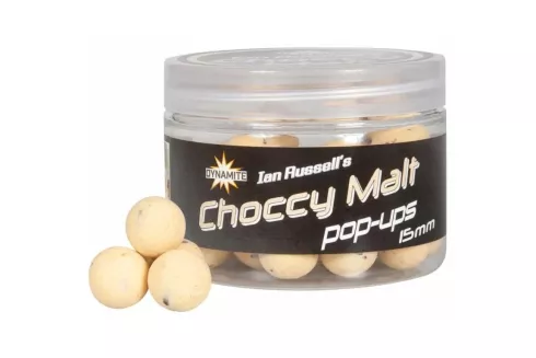 Бойли Dynamite Baits Ian Russell's Pop-Ups ⌀12мм Choccy Malt