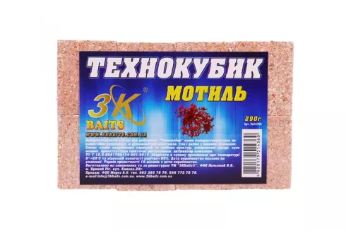 Технокубик 3K Baits 290г (мотиль)