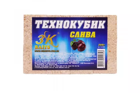 Технокубик 3K Baits 290г (слива)