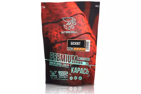 Прикормка Interkrill Premium Series "Карась-Бісквіт" 1кг