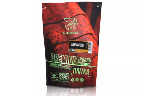 Прикормка Interkrill Premium Series "Плітка-Коріандр" 1кг