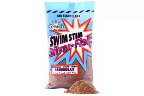 Прикормка Dynamite Baits Swim Stim Commercial Silver Fish Groundbait - Light 900г