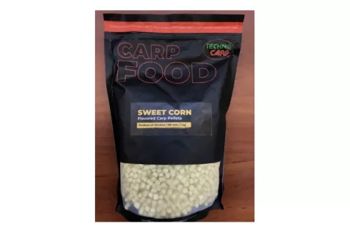 Пеллетс Технокарп Flavored Carp Pellets 6мм 1кг Sweetcorn