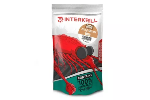Пеллетс прикормочний Interkrill "Krill Mix" 6мм 800г