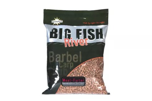 Пеллетс Dynamite Baits Big Fish River Pellets - Meat-Furter ⌀4, 6, 8мм 1.8кг