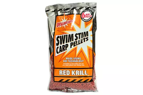 Пеллетс Dynamite Baits Swim Stim Red Krill Carp ⌀6мм 900г