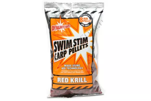 Пеллетс Dynamite Baits Swim Stim Red Krill Carp ⌀8мм 900г