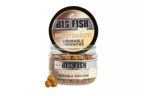 Пеллетс насадочный Dynamite Baits Big Fish Durable Hook Pellet ⌀6мм Sweet Banoffi