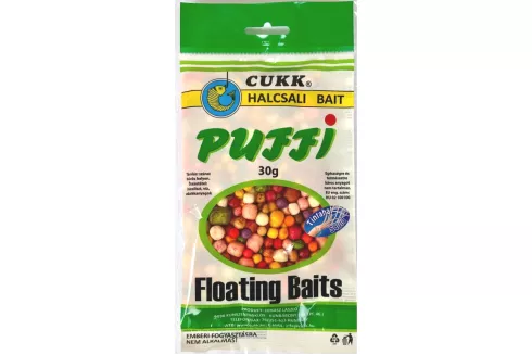 Тесто воздушное Cukk Puffi Mix Mini+Midi 3-10мм 30г Squid (кальмар)