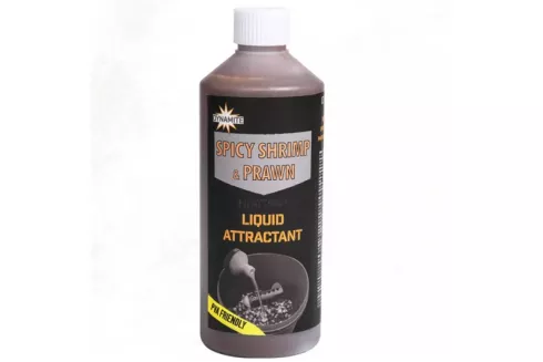 Ликвид Dynamite Baits Liquid Attractant Spicy Shrimp&Prawn 500мл