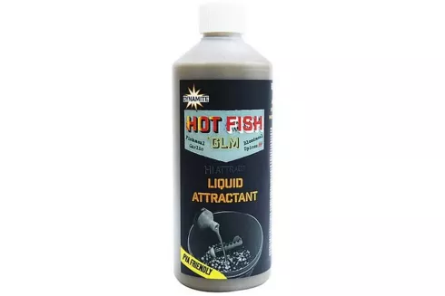 Ликвид Dynamite Baits Liquid Attractant Hot Fish & GLM 500мл
