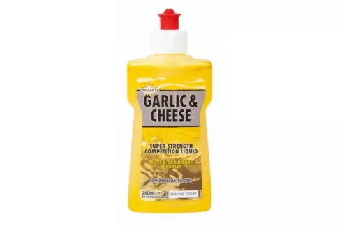 Ликвид Dynamite Baits Xl Liquid - Garlic & Cheese 250мл