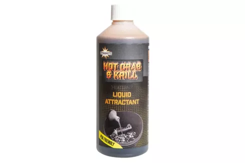 Ліквід Dynamite Baits Hot Crab & Krill Liquid Attractant 500мл