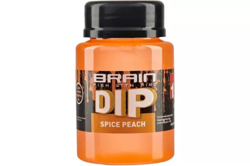 Діп для бойлів Brain F1 Spice Peach (персик/спеції) 100мл