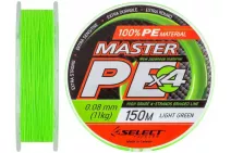 Шнур Select Master PE 150м/ 0.08мм (салатовый)