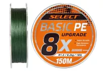 Шнур Select Basic PE 8x 150м #0.6/0.10мм 12lb/5.5кг (темн-зел.)