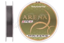 Шнур Favorite Arena PE 100м #0.175/0.071мм 3.5lb/ 1.4кг (серебристо-серый)