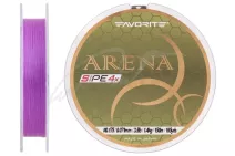 Шнур Favorite Arena PE 150м #0.175/0.071мм 3.5lb/ 1.4кг (пурпурний)
