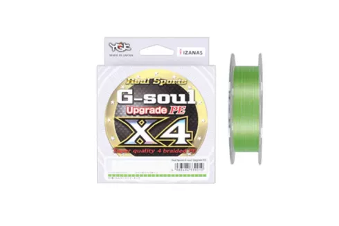 Шнур YGK G-Soul X4 Upgrade 100м #0.2/0.074мм 4lb/ 1.8кг