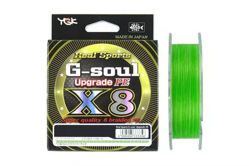 Шнур YGK G-Soul X8 Upgrade 200м #0.6/0.128мм 14lb/ 6.3кг