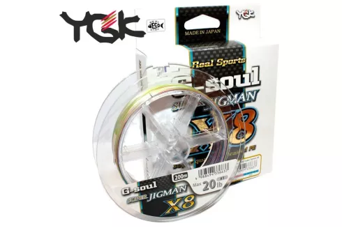 Шнур YGK Super Jig Man X8 200м #0.6/0.128мм 14lb/ 6.3кг