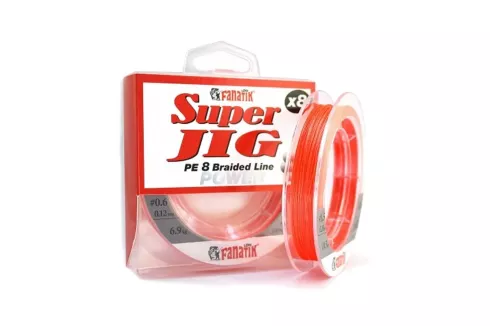 Шнур Fanatik Super Jig PE X8 120м #0.6/0.12мм 6.9кг