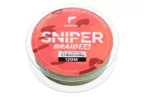 Шнур Salmo Sniper Braid X4 Army Green 120м 0.148мм 6.8кг