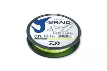 Шнур Daiwa J-Braid X4E 0.21мм 135м 12.4кг (жовтий)