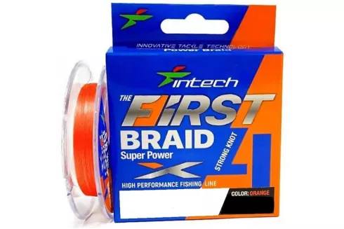 Шнур Intech First Braid X4 100м #2.0/0.235мм 27lb/ 12.3кг