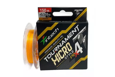 Шнур Intech Tournament Micro Style PE X4 150м 0.09мм #0.3 6lb / 2.72кг
