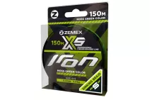 Шнур Zemex Iron X5 150м #2.0/0.24мм 11.83кг/25lb(темно-зелений)