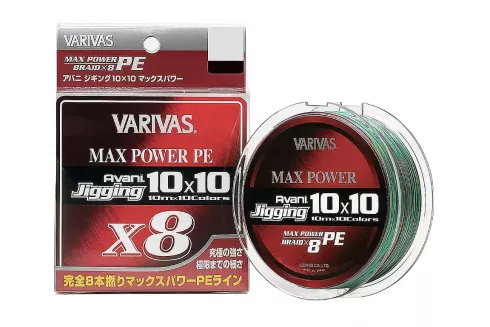 Шнур Varivas Avani Jigging Max Power PE 10*10 200м #0.8