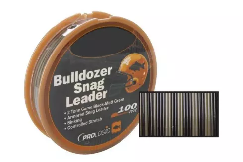 Шок-лидер Prologic Bulldozer Snag Leader 100м 0.40мм 24lbs/ 11кг