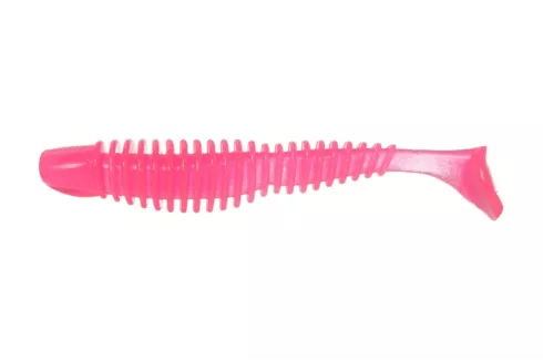 Силикон Reins Bubbring Shad 4"/ 8шт, цвет: 206 UV Pink Sigh