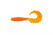 Силікон FishUP Fancy Grub 2.5"/ 10шт, колір: 049 Orange Pumpkin/Black