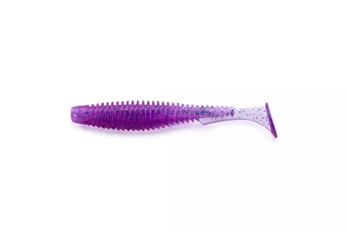 Силикон FishUP U-Shad 2.5"/ 9шт, цвет: 015 Violet/Blue