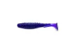 Силикон FishUP U-Shad 2.5"/ 9шт, цвет: 060 Dark Violet/Peacock & Silver